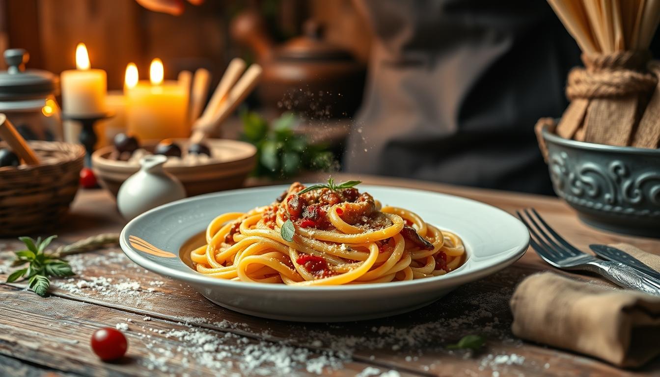 Home cook preparing ingredients in the kitchen