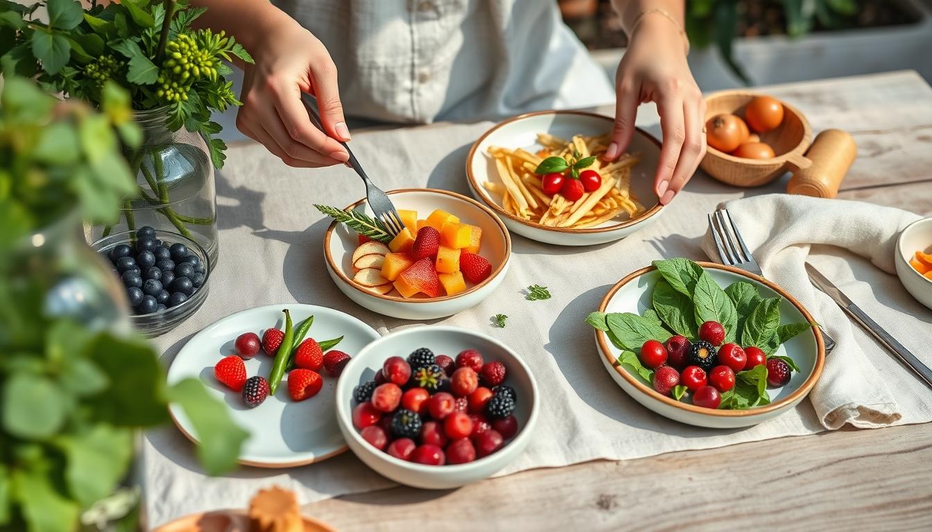Comforting family dinner served at home