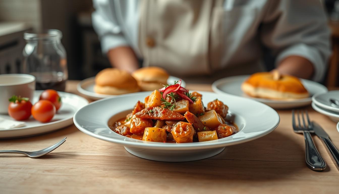Ingredients prepared for a fast weeknight meal